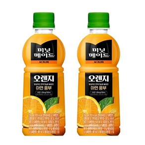 코카콜라 미닛메이드 오렌지 350ml X 24PET(1박스) 주스 과일 음료수, 24개