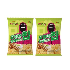 오징어게임 오징어청양마요칩, 50g, 2개