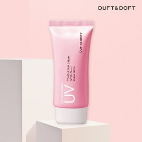 더프트앤도프트 톤업 선크림 40ml SPF50+, 1개