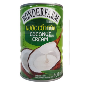 베트남 코코넛 크림 원더팜 COCONUT CREAM NUOC COT DUA, 5개, 400ml