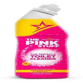 The Pink Stuff Miacle Toilet Cleane Gel Bathoom Cleane 25.4 fl. oz. Bottle, Pack of 1, 1개