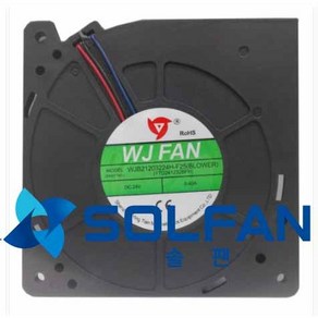 WJB21203224H-F25 DC24V FAN DC팬 120mm 사이즈 / WJ팬 / 120MM X 32MM 사이즈 / 2500RPM / MADE IN CHINA / 블로워팬, WJB21203224H -F25, 1개