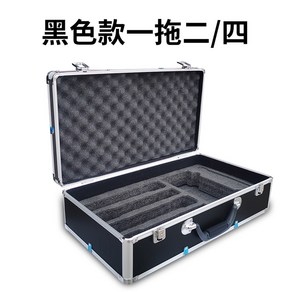 마이크 케이스 휴대용 보관 캐비닛 흰색 마이크보관 SM7B 심플 수신기 도구 정리함 호환, 검은색 수신기 가능