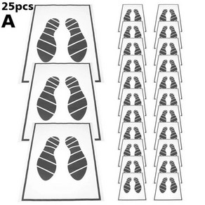 일회용 차량 발 매트 휴대용 종이 패드 보호용 오염 방지 25 개 50100