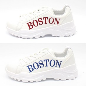 BOSTON 남성 키높이 스니커즈 4.5cm 레드 블루