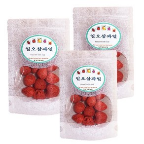 일오삼과일 동결건조딸기 3팩 1팩60g, 60g, 3개