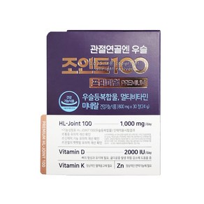 에이치엘사이언스 관절연골엔 우슬조인트100 프리미엄, 30정, 1개