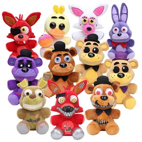 FNAF 프레디 폭시 보니 치카 인형 - 아이선물 25cm