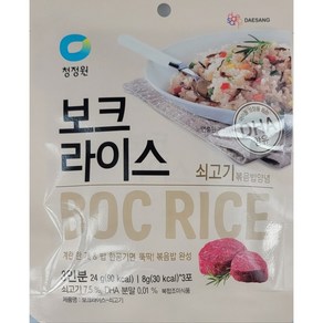 맛있는 청정원 보크라이스 야채볶음밥양념 24g, 5개