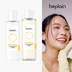 비플레인 캐모마일 토너 200ml+로션 150ml, 1개