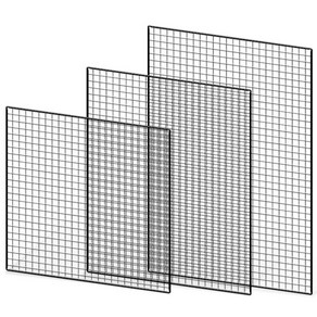 메쉬망 1200x1200-1800mm인테리어 철망 휀스망 진열대, 화이트