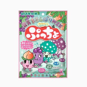 미카쿠토 UHA 토쿠노 푸쵸믹스캔디(mix), 85g, 3개