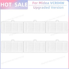 Midea VCR04W IRBIS Bean 0121 Kabum Smat 100 틴도우 Teendow BR151 청소기 호환 교체 부품 - 브러시 HEPA 필터 걸레 천 고무 스트, 4) SET D * 1개