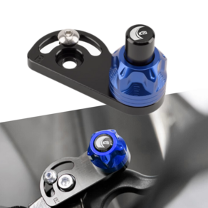 CHEKIS PCX NMAX FORZA SYM 범용 사이드브레이크 파킹 브레이크 오른쪽, 1개, 블루