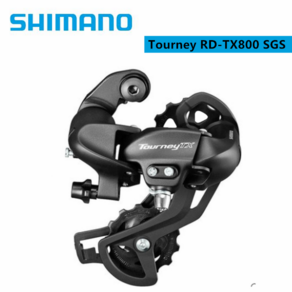 Shimano Touney TX800 리어 변속기 7/8 속도 MTB 산악 자전거 RD-TX800-SGS 호환 SIS 인덱스 시프팅, 1개