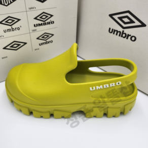 [국내매장판] 엄브로 UMBRO 공용 슬리퍼 TOPI (토피) 라임