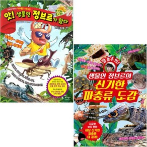 앗! 생물인 정브르가 왔다 + 깜놀주의 생물인 정브르의 신기한 파충류 도감 [전2권]