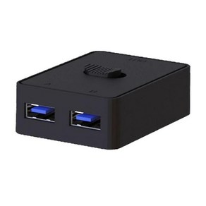 USB 프린터 공유 스위처 선택기 상자 OneMonito로 두 대의 컴퓨터 제어 빠른 신뢰성 2 in 1 Out, fo 3.0, fo 3.0, 1개