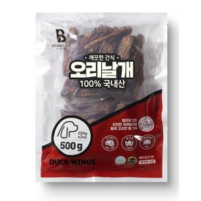 빈즈라이크 오리날개 강아지 간식