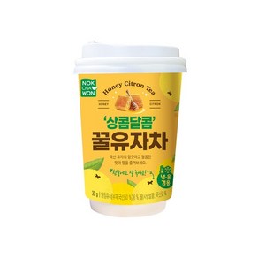 1+1 꿀유자차 원컵 30g 1줄/4컵+1줄/4컵 (8컵)