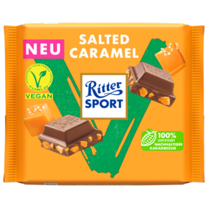 리터 Ritter 스포츠 솔티드 카라멜 비건 초콜릿