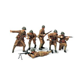 타미야 프라모델밀리터리 [35288] 1/35 WWII French Infantry Set