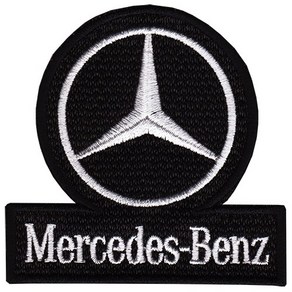 와펜 D836 - 레이싱 Mercedes Benz 마크 패치 와펜