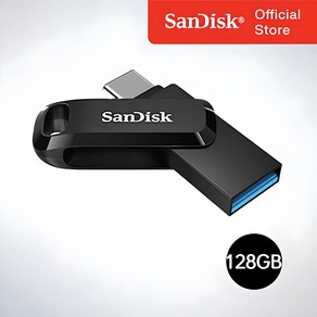 샌디스크 공식인증제품 USB 메모리 Ulta Dual Go 울트라 듀얼 고 Type-C OTG USB 3.1 SDDDC3, 128GB