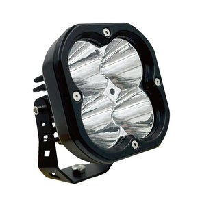 80W LED 써치라이트 DC 12V 24V 선박용 선박 차량용 차량 작업등 220V [백색/황색 선택]