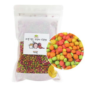 제이펫 슈퍼파인 과일 믹스 크런치 중형 40g 250g 450g 1kg