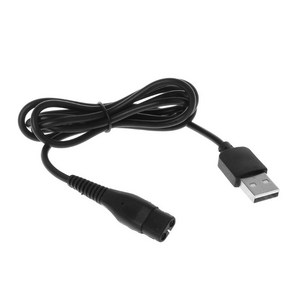 USB 충전 플매트 카펫 러그 케이블 A00390 5V 전기 어댑터 전원 코드 충전기 필립스 면도기 RQ310 RQ320 RQ330RQ350 S510S520, 한개옵션1