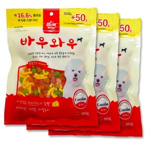 바우와우 강아지용 혼합간식 350g