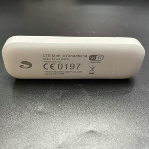 USB 와이파이 동글 E8372H-153 라우터 4G SIM 카드 무선 150Mbps 외부 안테나 포트 2 E8372, 1개, 상세내용표시, 한개옵션0