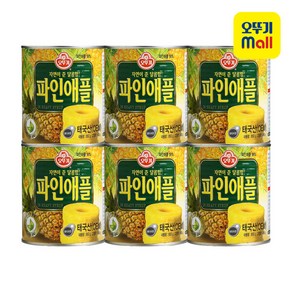 [오뚜기] 파인애플 850g 6캔, 6개