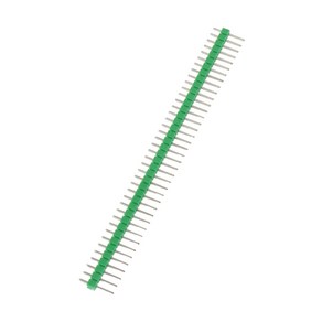 컬러 핀헤더 Single 1x40Pin Straight (2.54mm) 녹색핀헤더 핀헤더 DM2720