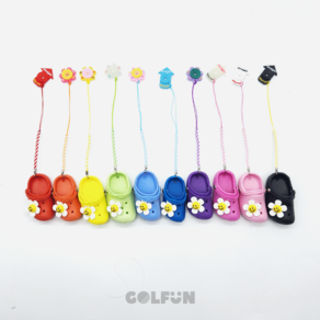 [GOLFUN] 골펀 뽀록신 패키지 티걸이 티꽂이 티홀더, 핑크