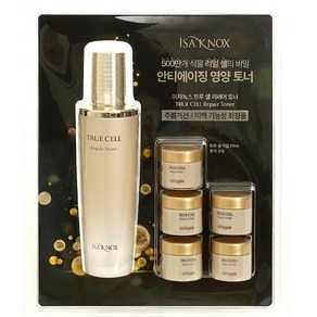 이자녹스 스킨 토너 안티에이징 트루셀 리페어 기획세트 130ml + 크림 5ml*5입, 1세트, 155ml