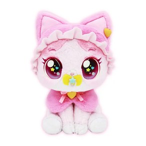 [삼지] 위시캣 베베냥 22cm 봉제인형, 핑크, 1개