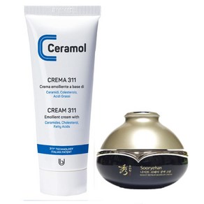 Ceamol 세라몰 311 크림+장벽크림, 1세트, 75ml