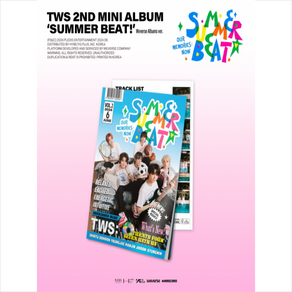 투어스 (TWS) - 2nd Mini Album 'SUMMER BEAT!' [Wevese Albums ve.]