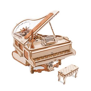 매직피아노 오르골 AMK81 로보타임 Mechanical Music Box, 단품