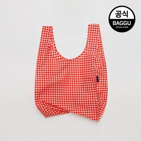 BAGGU 바쿠 스탠다드 레드 깅엄