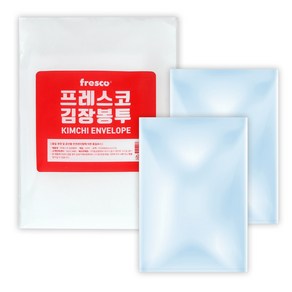 소확행몰 무독성 대형비닐 LDPE 프레스코 김장봉투 (2매입)