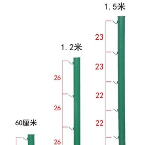 통행차단 농촌 대문 입구 난간 그물망 기둥 스탠드 울타리 가림막 철망휀스 철망, 0.6m 두께형 섀시 기둥 이중방청 20년, 1개