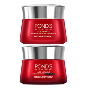 폰즈 에이지 미라클 크림 세트 Pond's Age Miacle, 1세트, 90ml