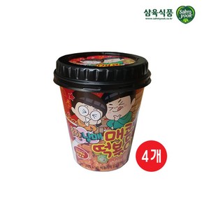 삼육 흔한남매 매콤떡볶이115g x 4개, 115g