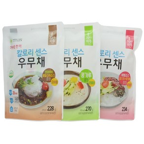 춘향골 우묵채 200g (콩물용+소바용+비빔용) /우뭇가사리, 1개