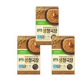 풀무원 생 청국장 190g 3개