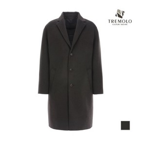 인디안 TREMOLO 울 블렌드 싱글 롱 코트 -TRNELVWA321 931459