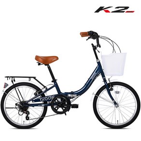 2023 케이투바이크 접이식자전거 브로디 20인치 7단 조립별도, 펄네이비, 148cm, 1개